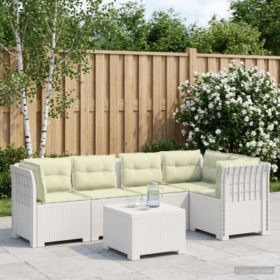 5-seater garden sofa with...