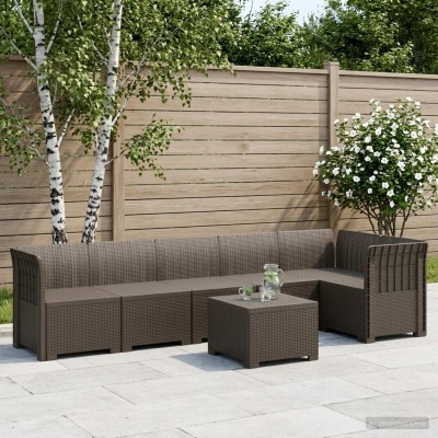 6-seater Garden Sofa With...