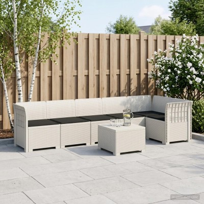 6-seat Garden Sofa With...