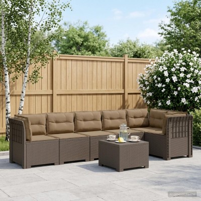 6-seat Garden Sofa With...
