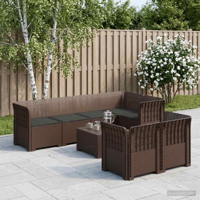 7-Vietis Sodo Sofa su...