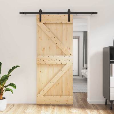 Sliding door Natural and...