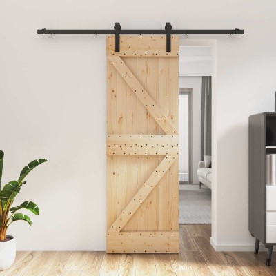 Sliding door Natural and...
