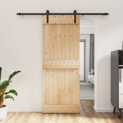 Sliding door Natural and...