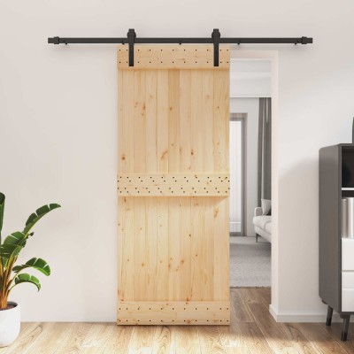 Sliding door Natural and...