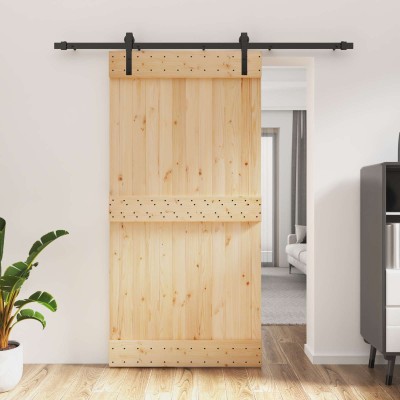 Sliding door Natural and...