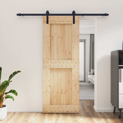 Sliding door Natural and...