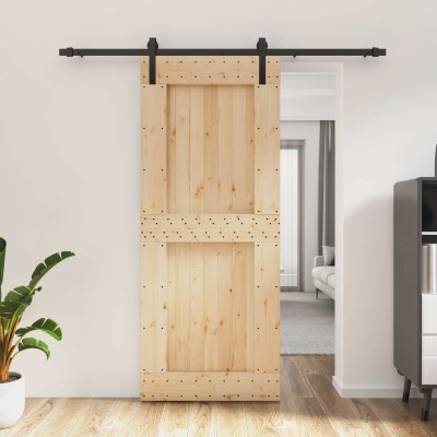 Sliding door Natural and...