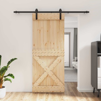 Sliding door Natural and...