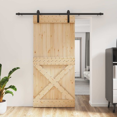 Sliding door Natural and...