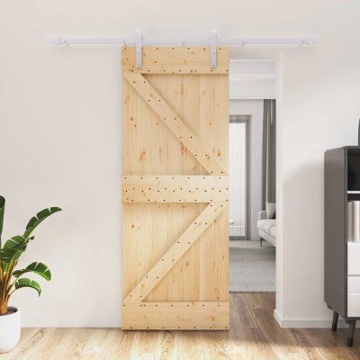 Sliding door Natural and...
