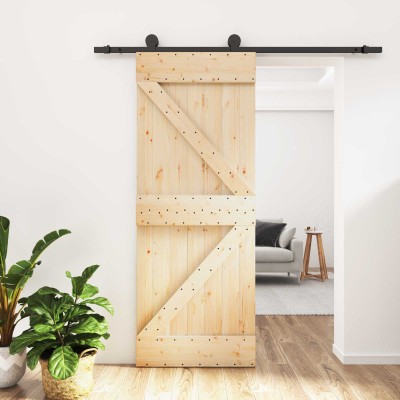 Sliding door Natural and...