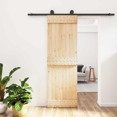 Sliding door Natural and...