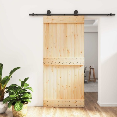 Sliding door Natural and...