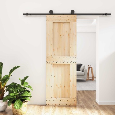 Sliding door Natural and...