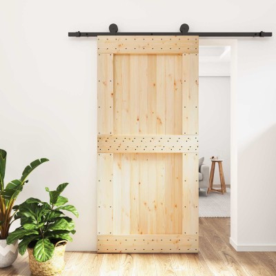 Sliding door Natural and...
