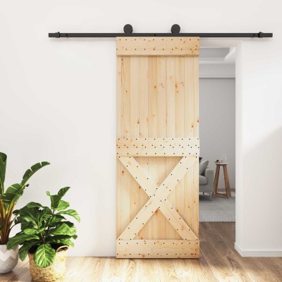 Sliding door Natural and...