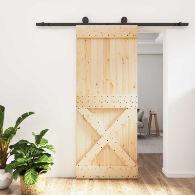 Sliding door Natural and...