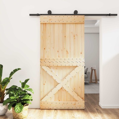 Sliding door Natural and...