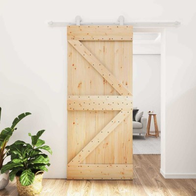 Sliding door Natural and...