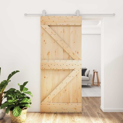 Sliding door Natural and...