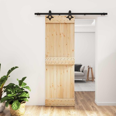 Sliding door Natural and...