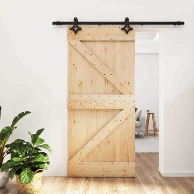Sliding door Natural and...