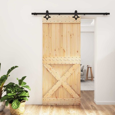 Sliding door Natural and...