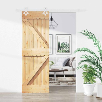 Sliding door Natural and...