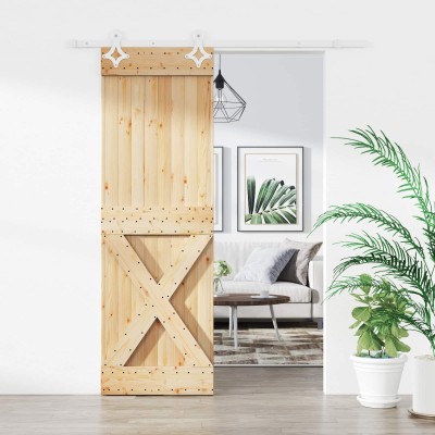 Sliding door Natural and...