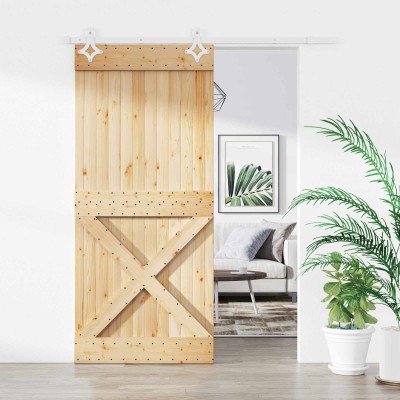 Sliding door Natural and...