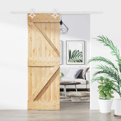 Sliding door Natural and...