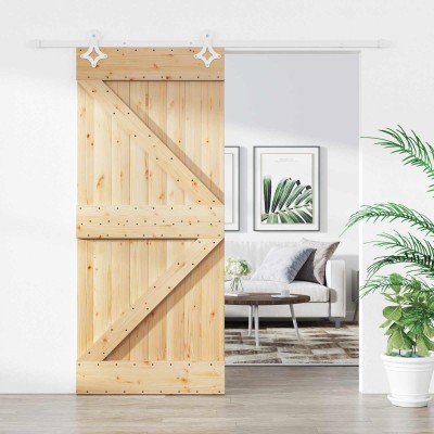 Sliding door Natural and...