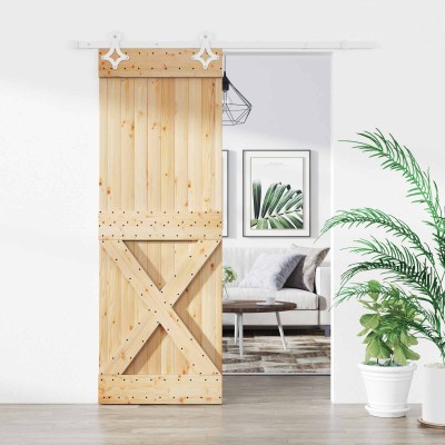 Sliding door Natural and...