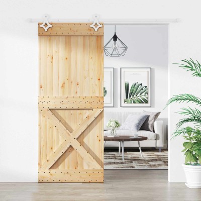 Sliding door Natural and...
