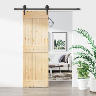 Sliding door Natural and...