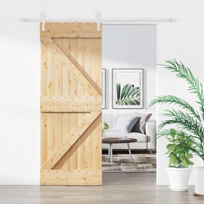 Sliding door Natural and...