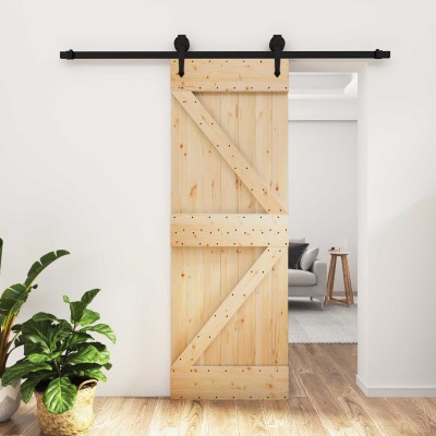 Sliding door Natural and...