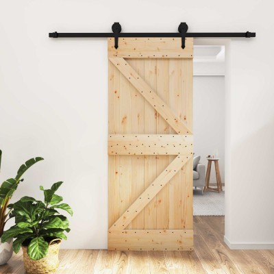 Sliding door Natural and...