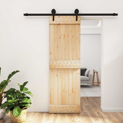Sliding door Natural and...
