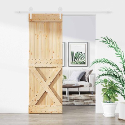 Sliding door Natural and...
