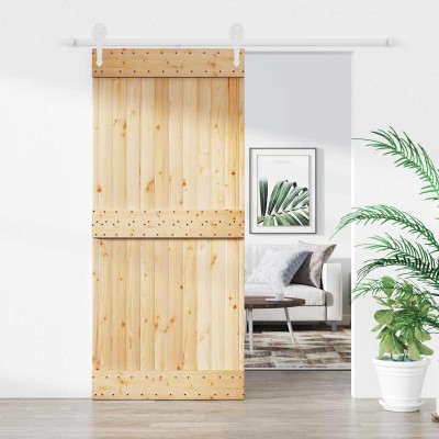 Sliding door Natural and...