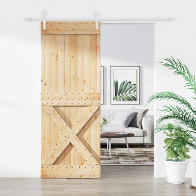Sliding door Natural and...