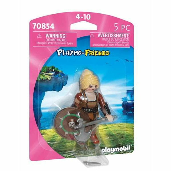 Figuuri, jossa liikkuvat raajat Playmobil Playmo-Friends 70854 Naisviikinki (5 pcs)