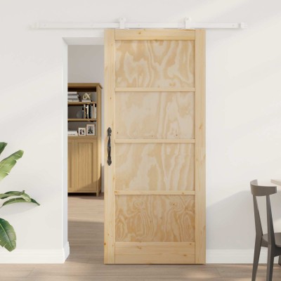Sliding door Natural and...