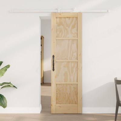 Sliding door Natural and...