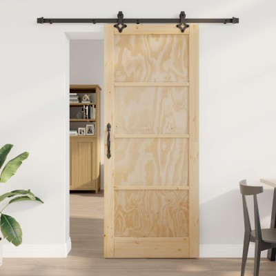 Sliding door Natural and...