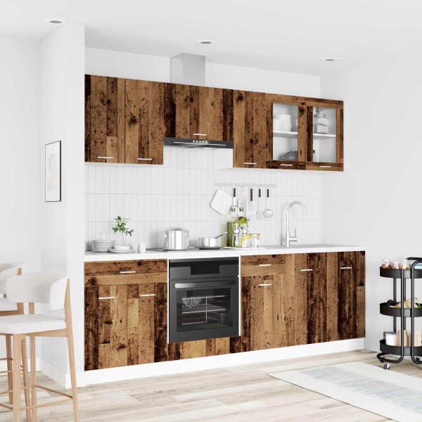 Kitchen unit Lyon 8 pcs. Processed wood