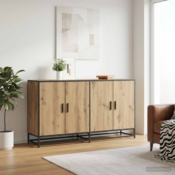 Cabal Artisan oak 134 x 35 x 76 cm Treated wood