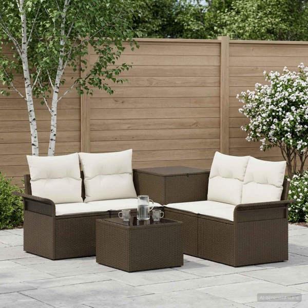 Sofa set 6 pcs. 4-Number of places